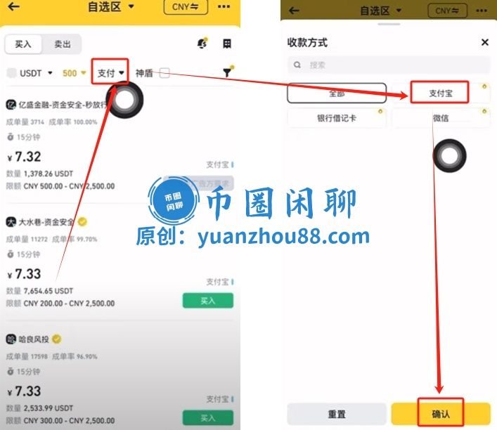支付方式