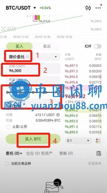 限价单委托买入
