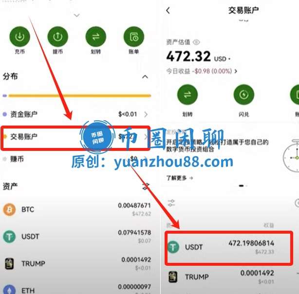 换回USDT