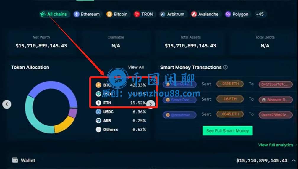 欧易OKX储备金分布图
