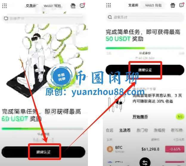 开始认证